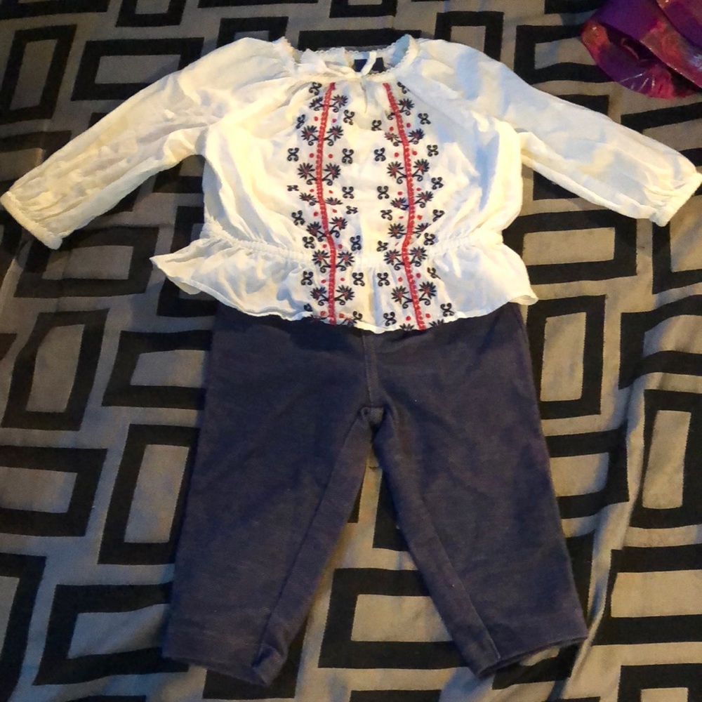 3-6 month girl outfit